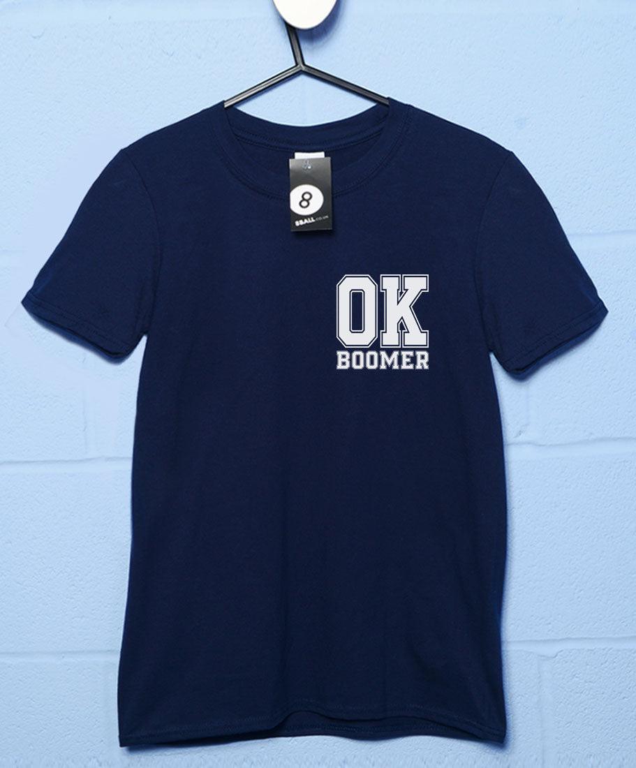 OK Boomer Pocket Print Unisex T-Shirt 8Ball