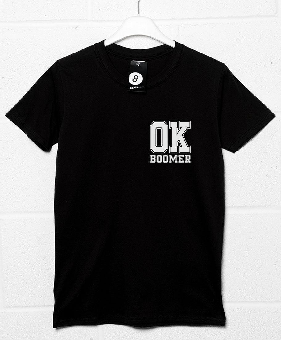 OK Boomer Pocket Print Unisex T-Shirt 8Ball