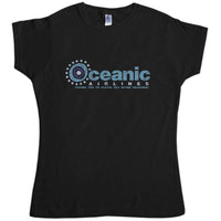 Thumbnail for Oceanic Airlines T-Shirt for Women 8Ball