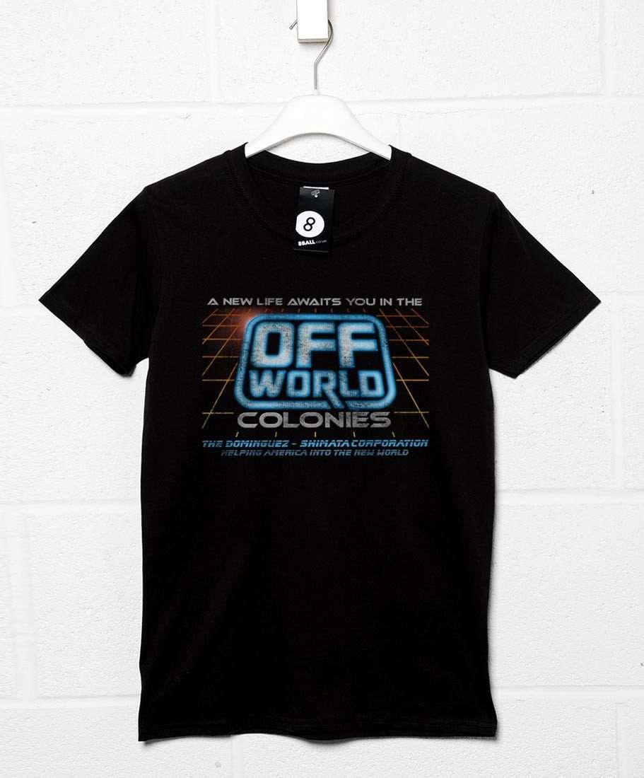 Off World Colonies Unisex T-Shirt 8Ball