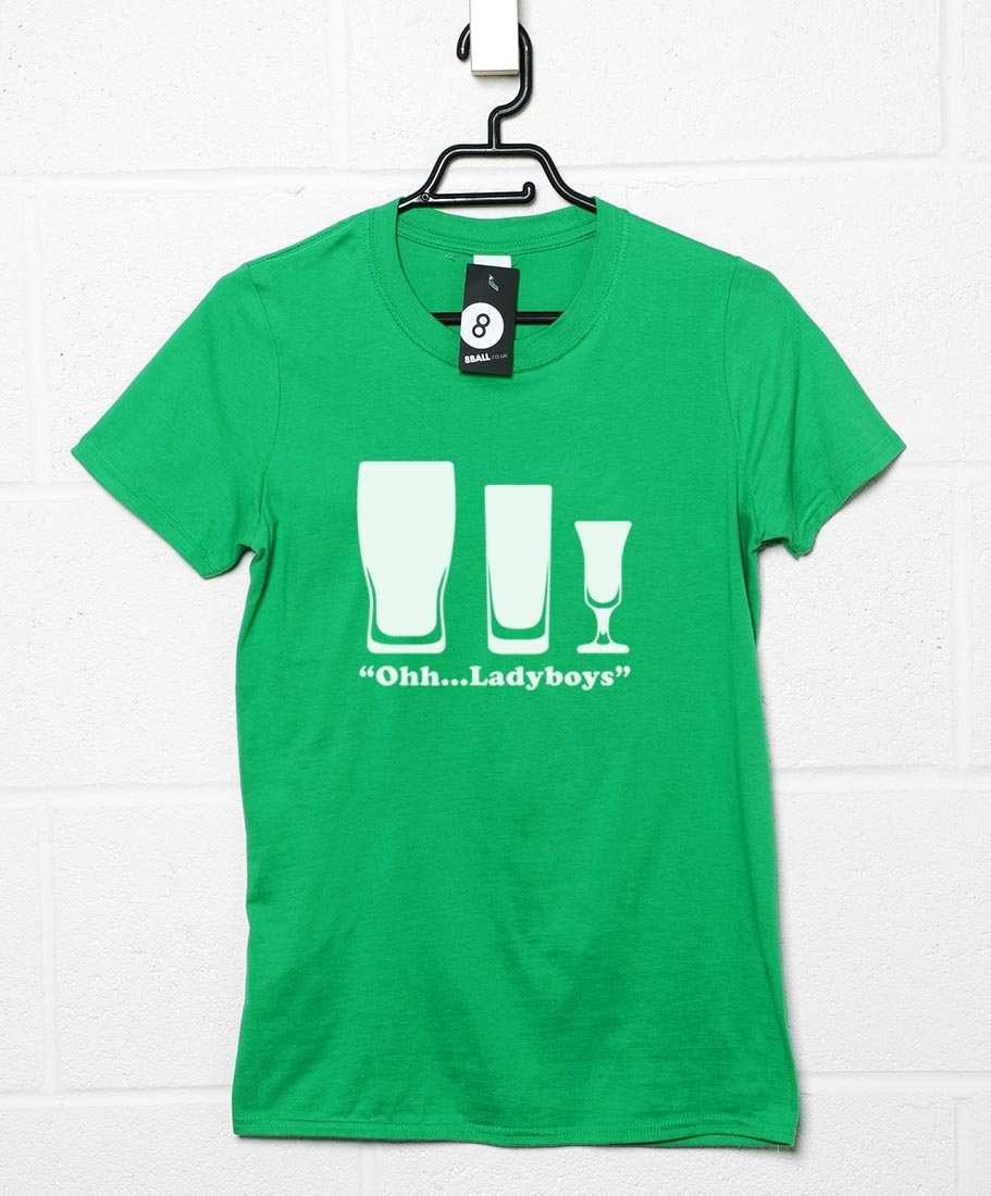 Ohh Ladyboys Graphic T-Shirt For Men 8Ball