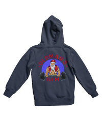 Thumbnail for Old Mans Gym Back Printed Christmas Graphic Hoodie 8Ball