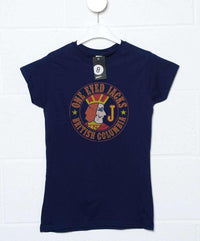 Thumbnail for One Eyed Jacks Circular Logo Womens T-Shirt 8Ball