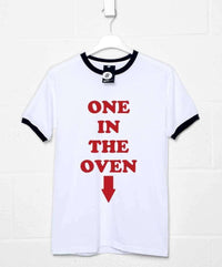 Thumbnail for One In The Oven Ringer Mens Graphic T-Shirt 8Ball