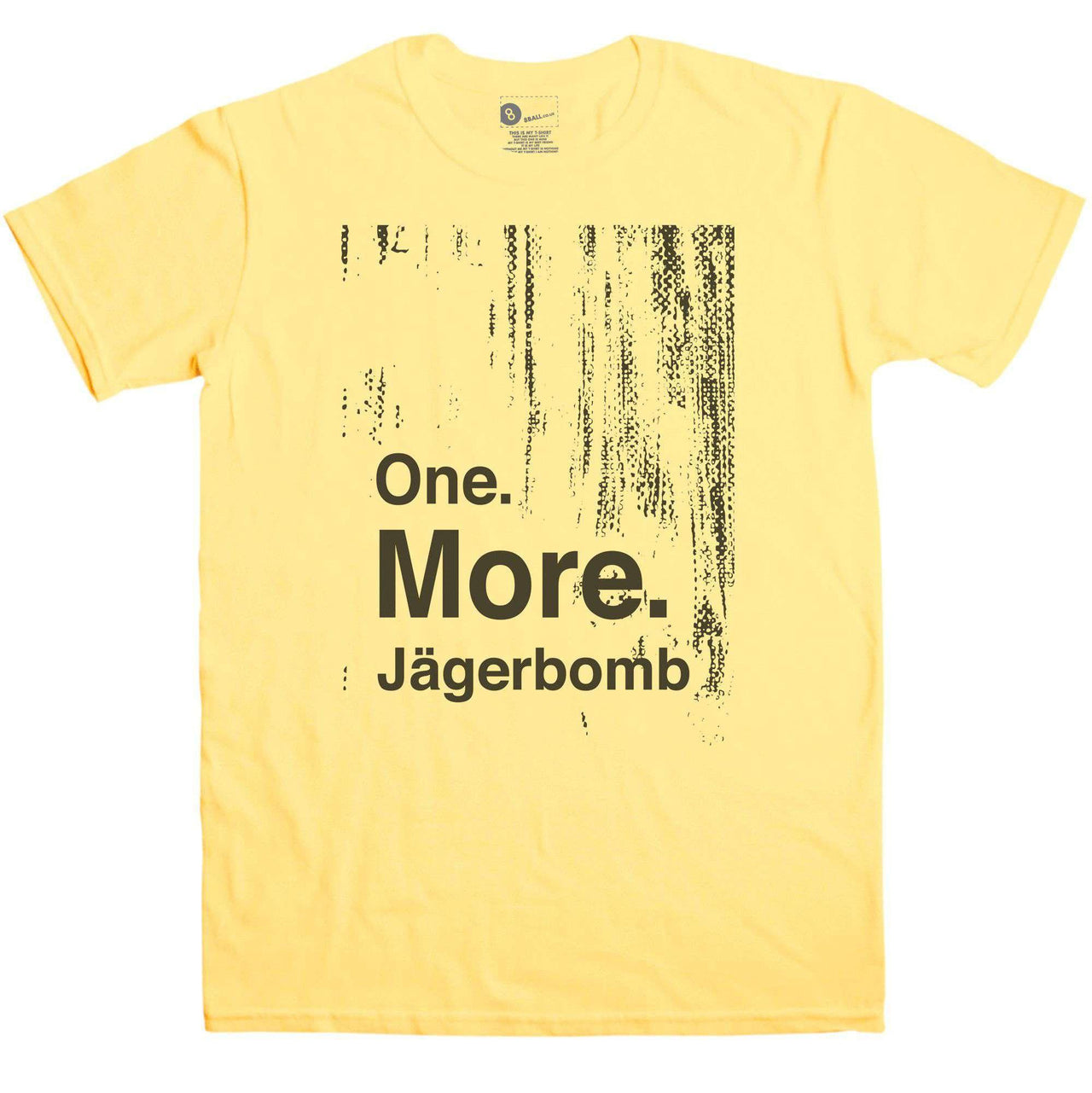 One More Jagerbomb Graphic T-Shirt For Men 8Ball