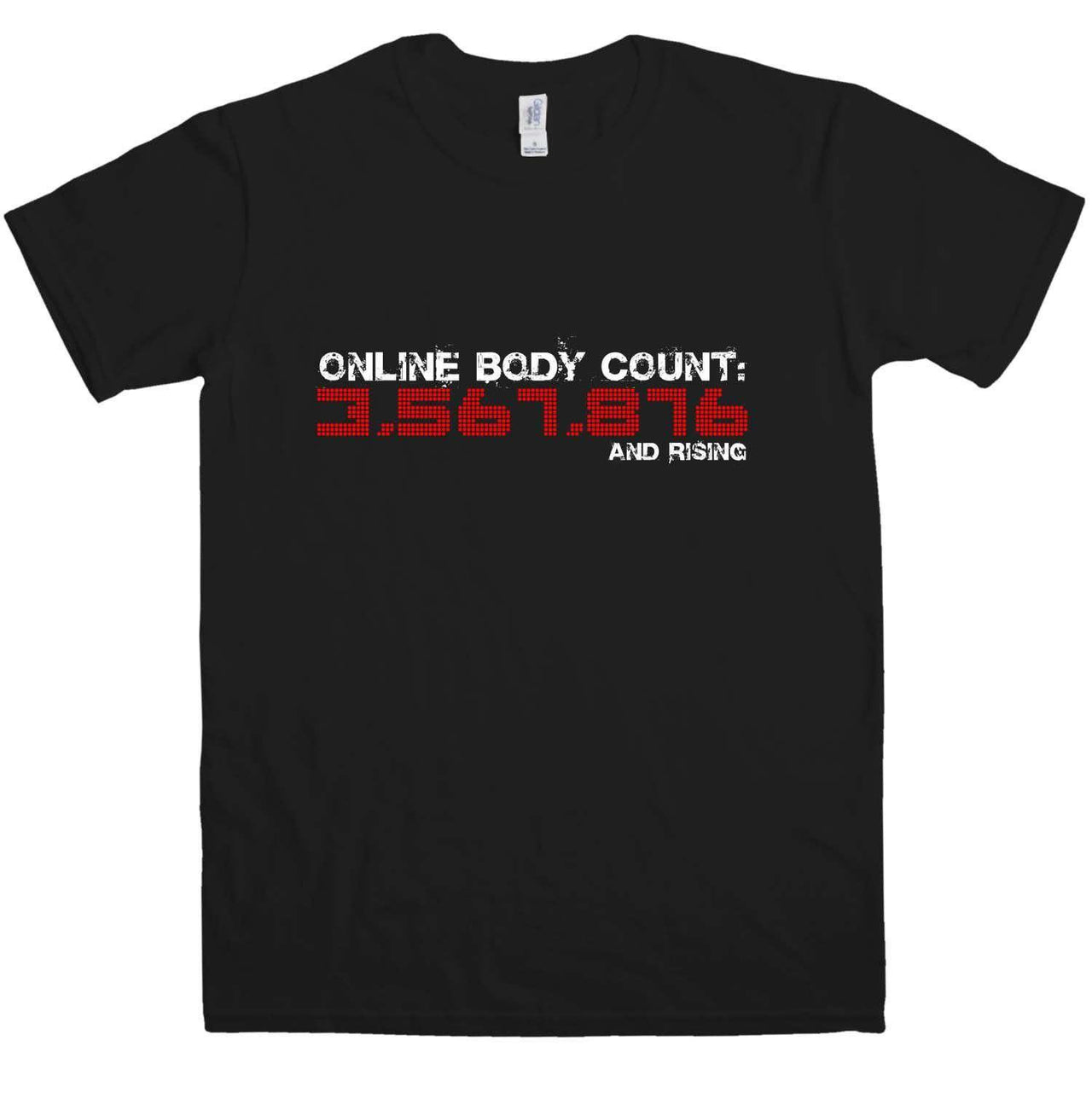 Online Body Count Mens T-Shirt 8Ball