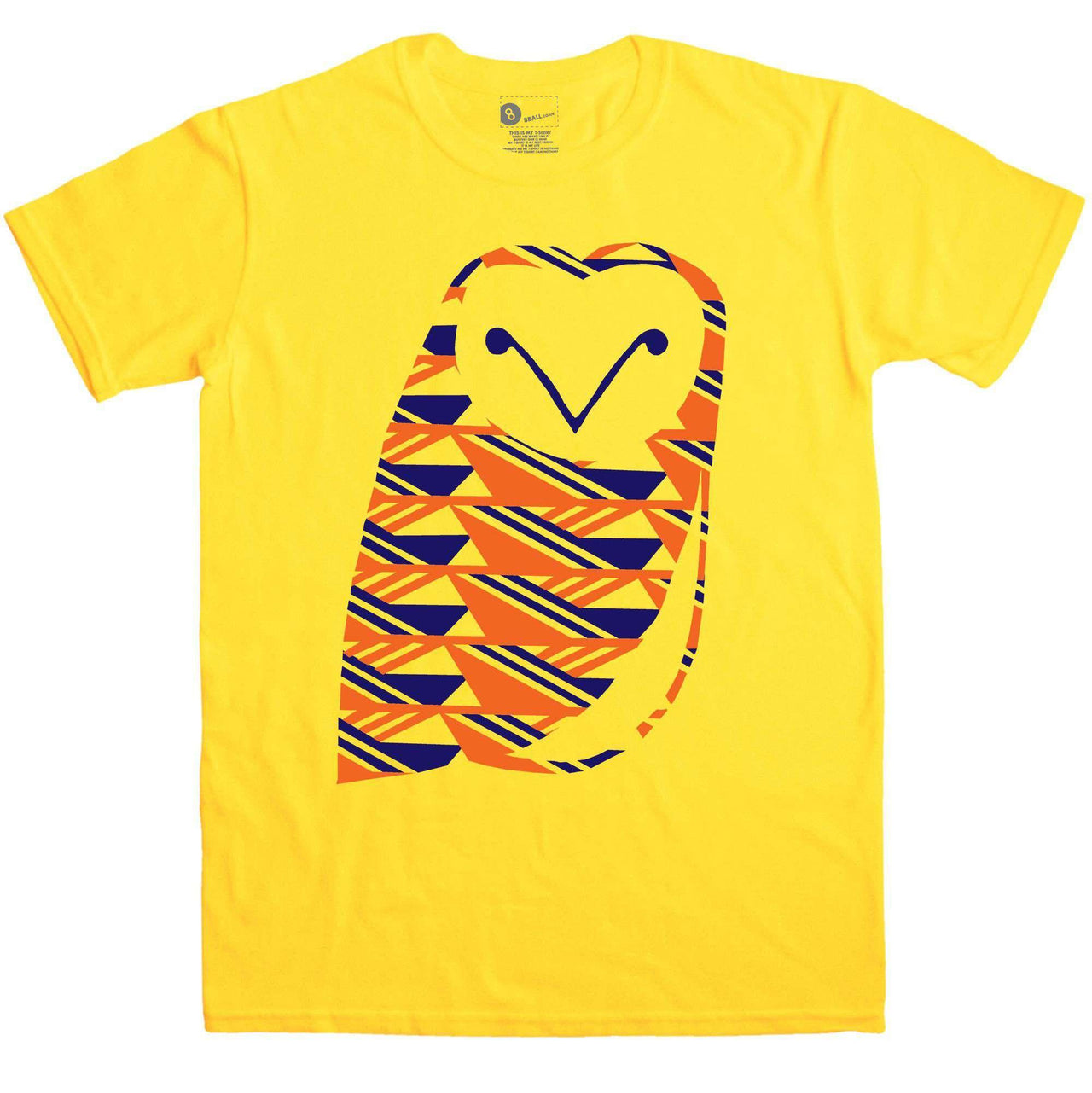 Owl Pattern Owl Pattern Graphic T-Shirt For Men 8Ball