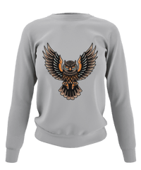 Thumbnail for Owl Tattoo Design Adult Unisex Sweatshirt 8Ball