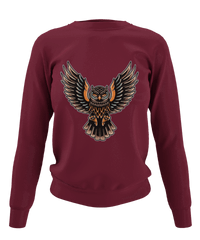 Thumbnail for Owl Tattoo Design Adult Unisex Sweatshirt 8Ball