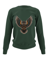 Thumbnail for Owl Tattoo Design Adult Unisex Sweatshirt 8Ball