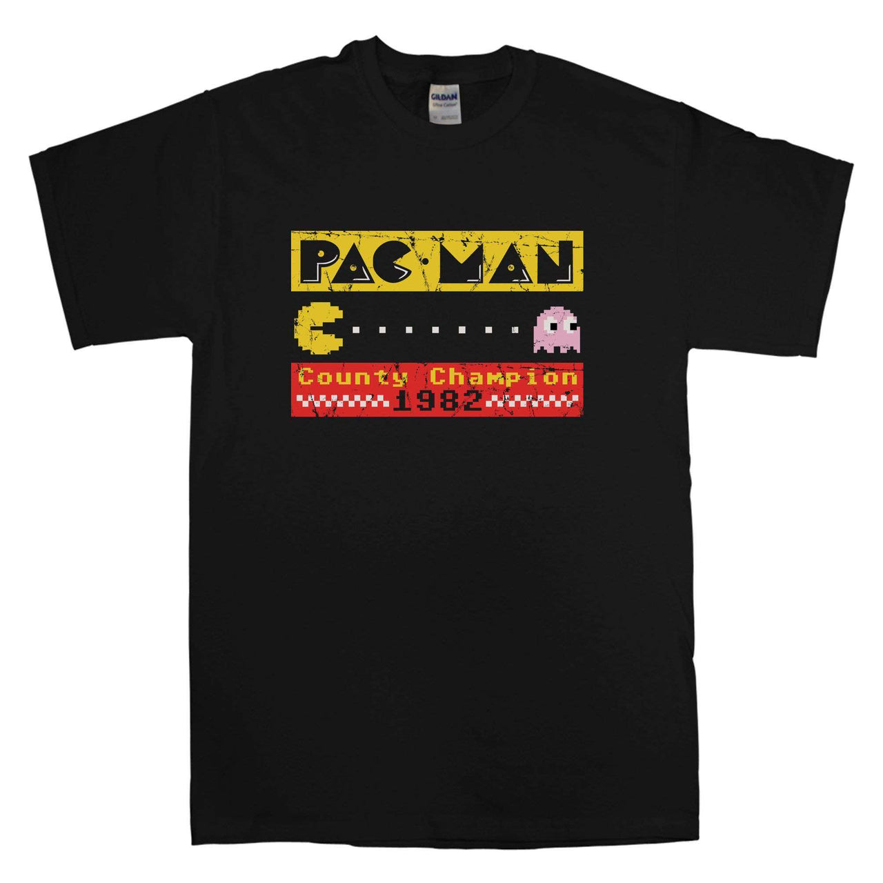 Pac Man County Champion 82 Unisex T-Shirt 8Ball