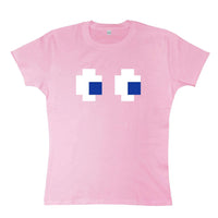 Thumbnail for Pac Man Ghost Eyes Womens Style T-Shirt 8Ball