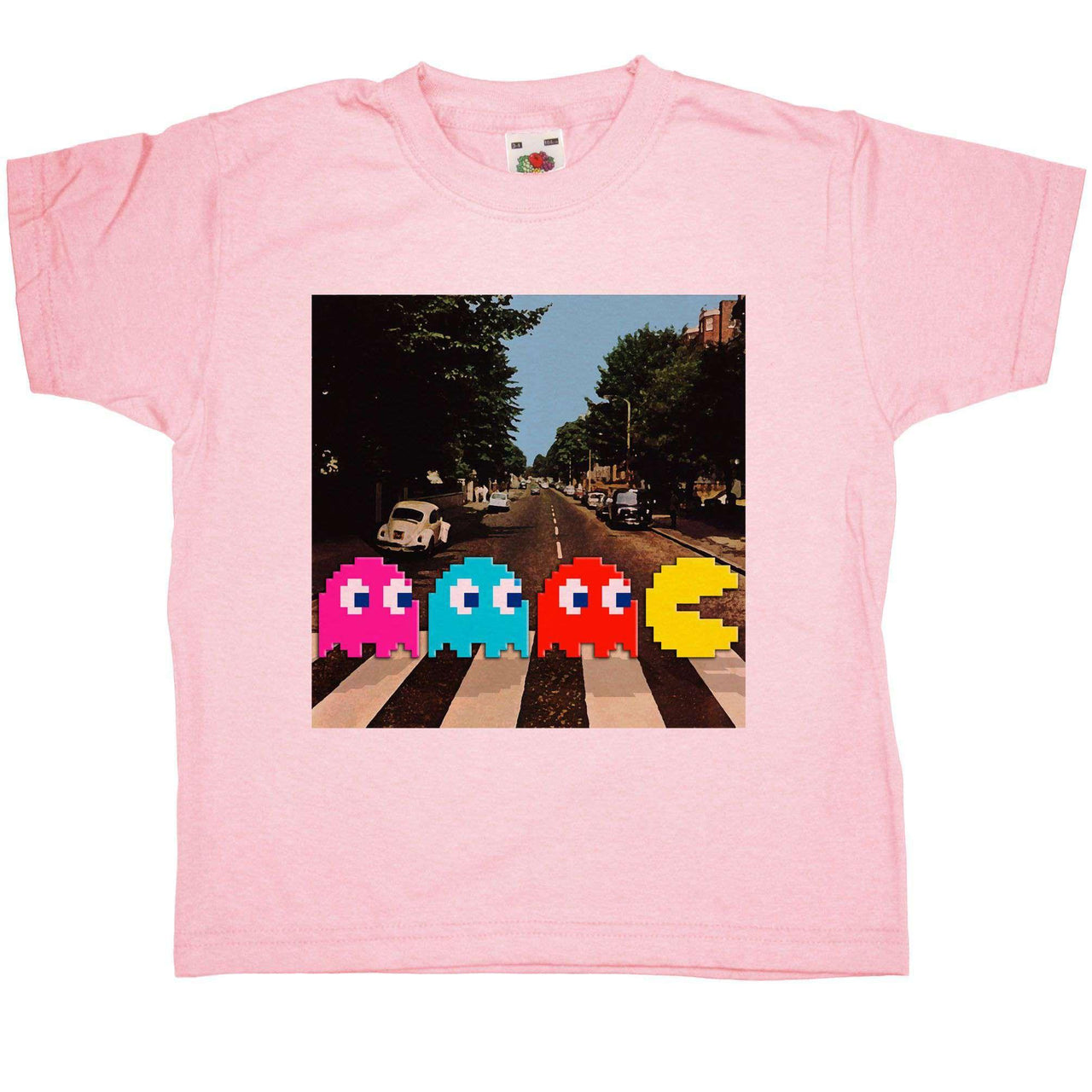 Pac Man Pac Man Abbey Road Kids T-Shirt 8Ball