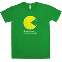 Thumbnail for Pac Man Pie Chart Unisex T-Shirt For Men And Women 8Ball