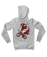 Thumbnail for Panda Santa Back Printed Christmas Unisex Hoodie 8Ball