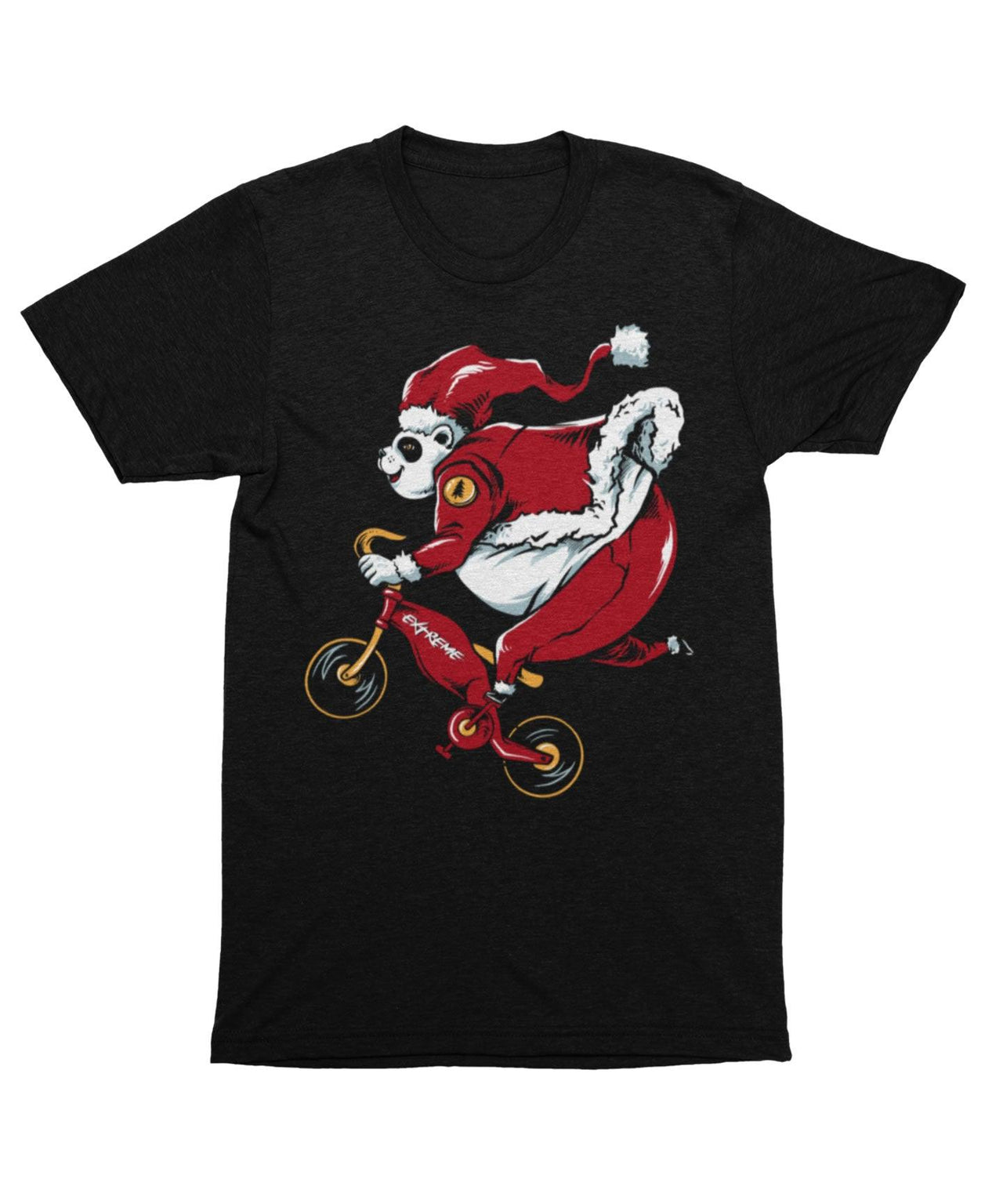 Panda Santa Unisex Christmas Unisex T-Shirt For Men And Women 8Ball