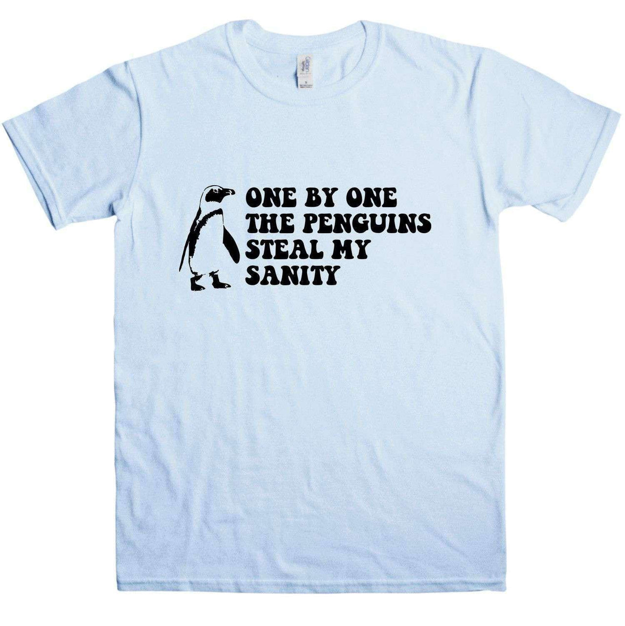 Penguins Steal My Sanity Unisex T-Shirt 8Ball