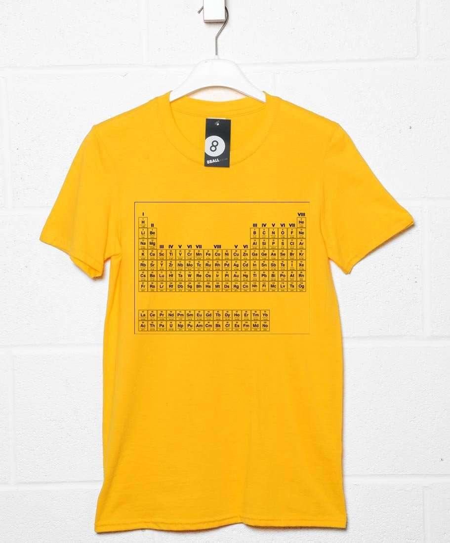 Periodic Table Graphic T-Shirt For Men 8Ball