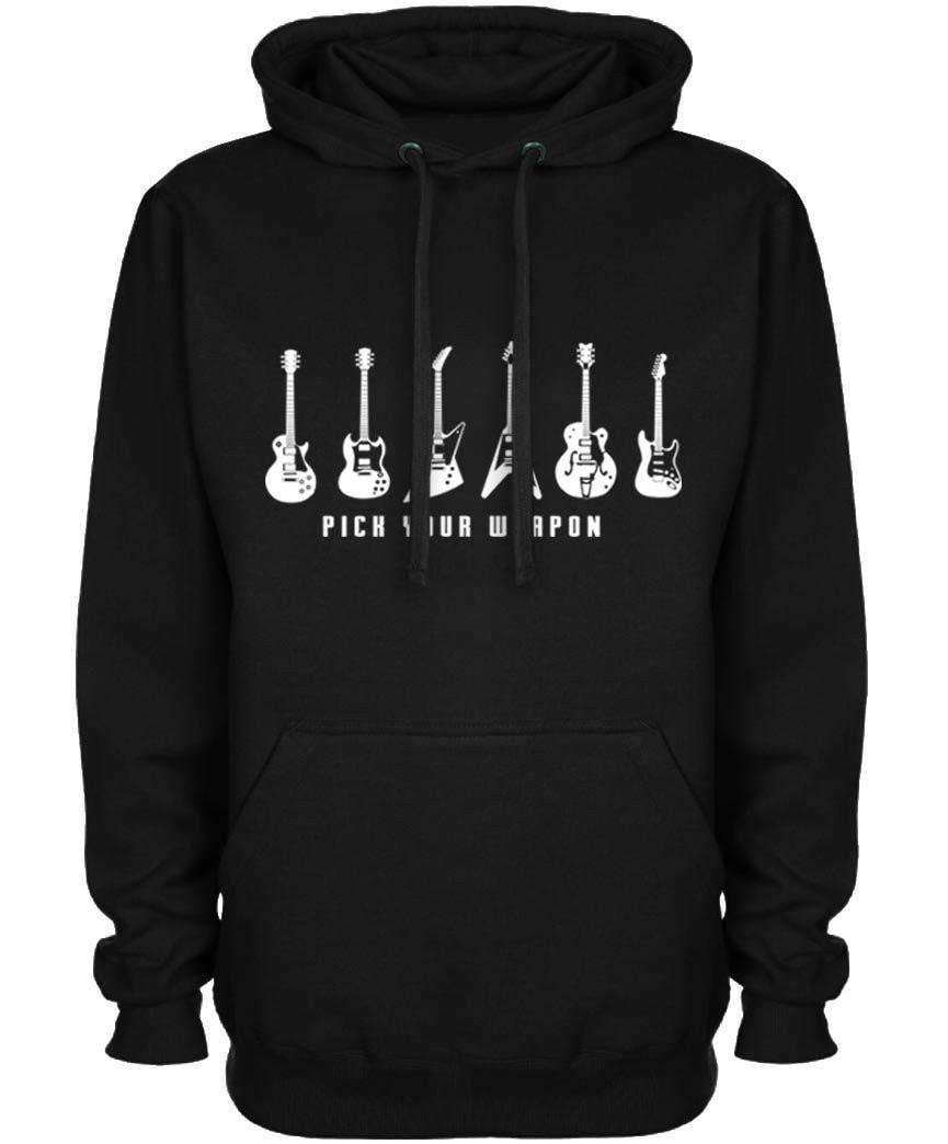 Pick Your Weapon Guitar Hoodie For Men and Women 8Ball