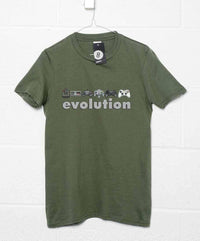 Thumbnail for Pixel Pads Evolution Mens Graphic T-Shirt 8Ball