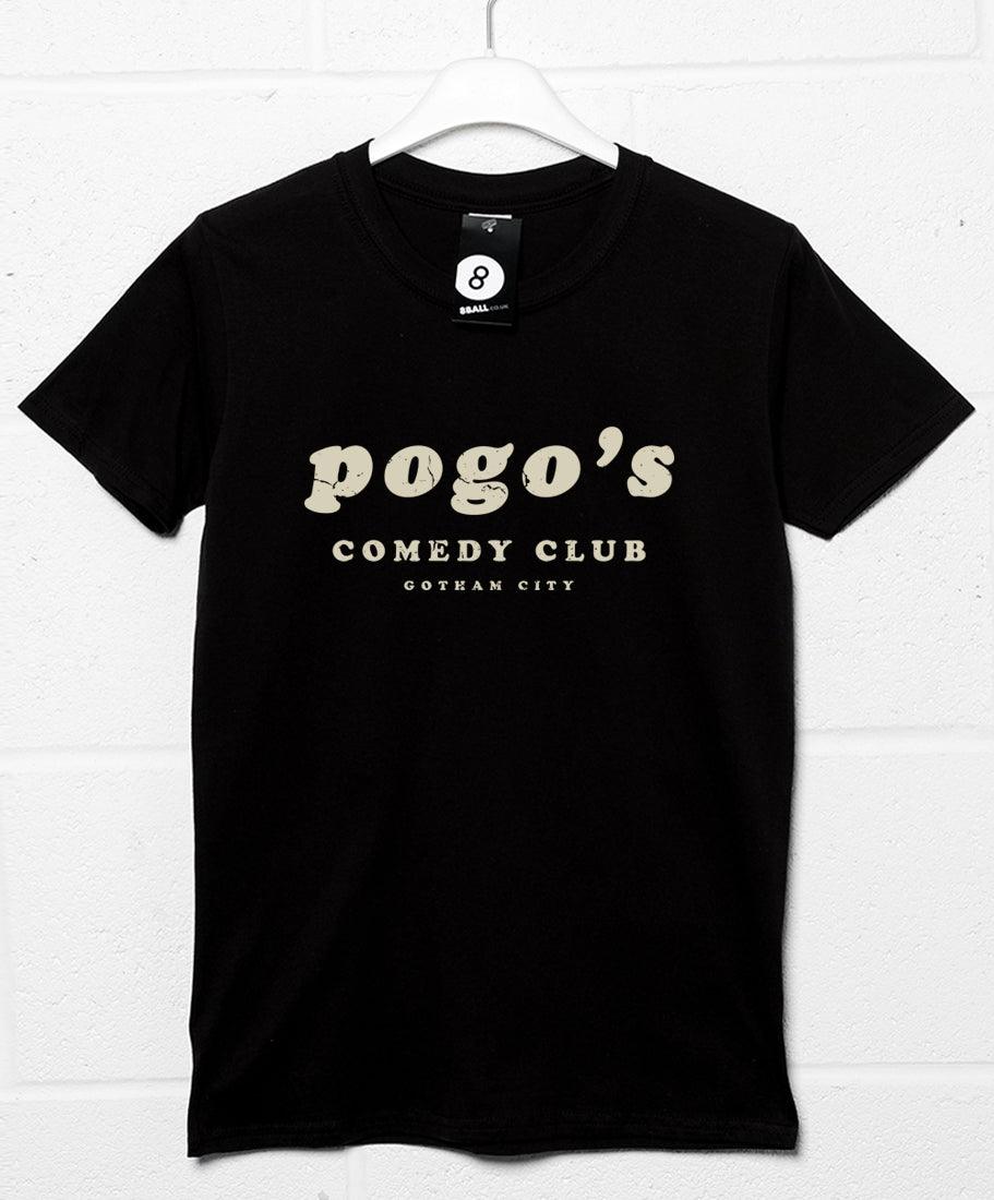 Pogo's Comedy Club Gotham City Mens Graphic T-Shirt 8Ball