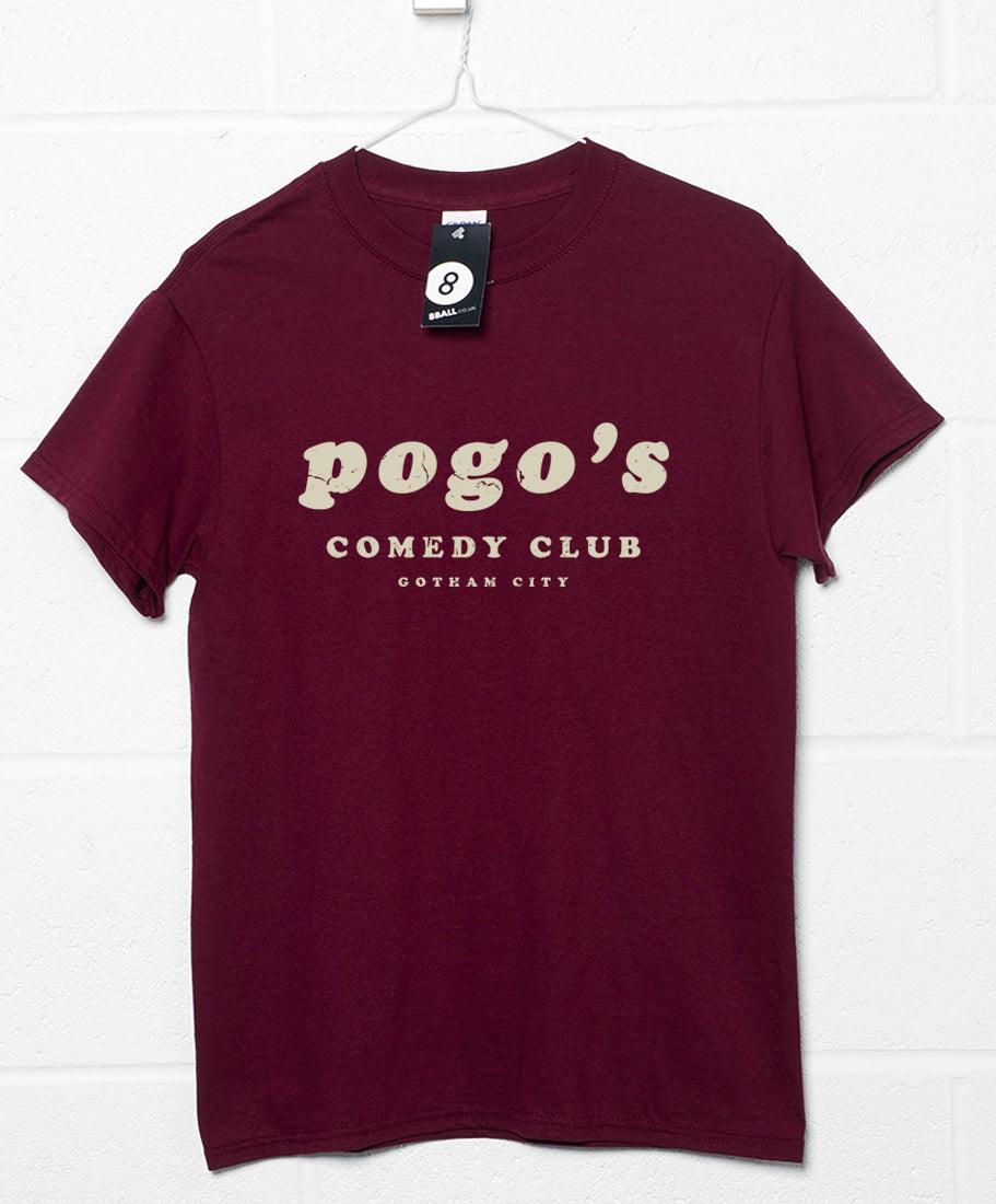 Pogo's Comedy Club Gotham City Mens Graphic T-Shirt 8Ball