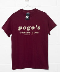 Thumbnail for Pogo's Comedy Club Gotham City Mens Graphic T-Shirt 8Ball