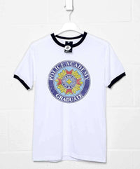 Thumbnail for Police Academy Graduate Ringer Mens T-Shirt 8Ball