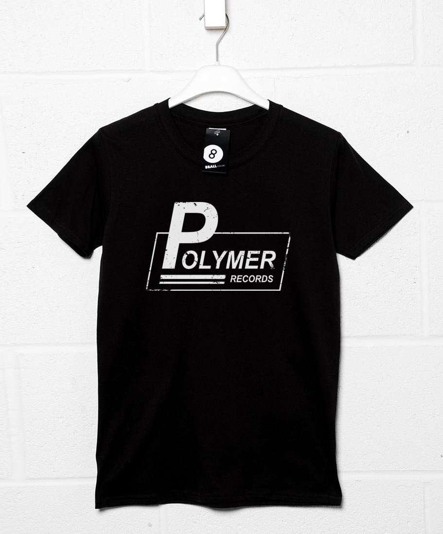 Polymer Records Graphic T-Shirt For Men 8Ball