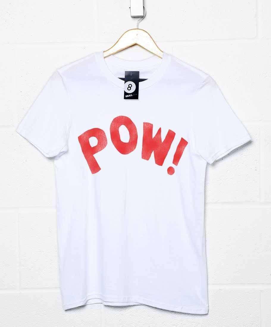 Pow Mens T-Shirt As Worn By Keith Moon 8Ball