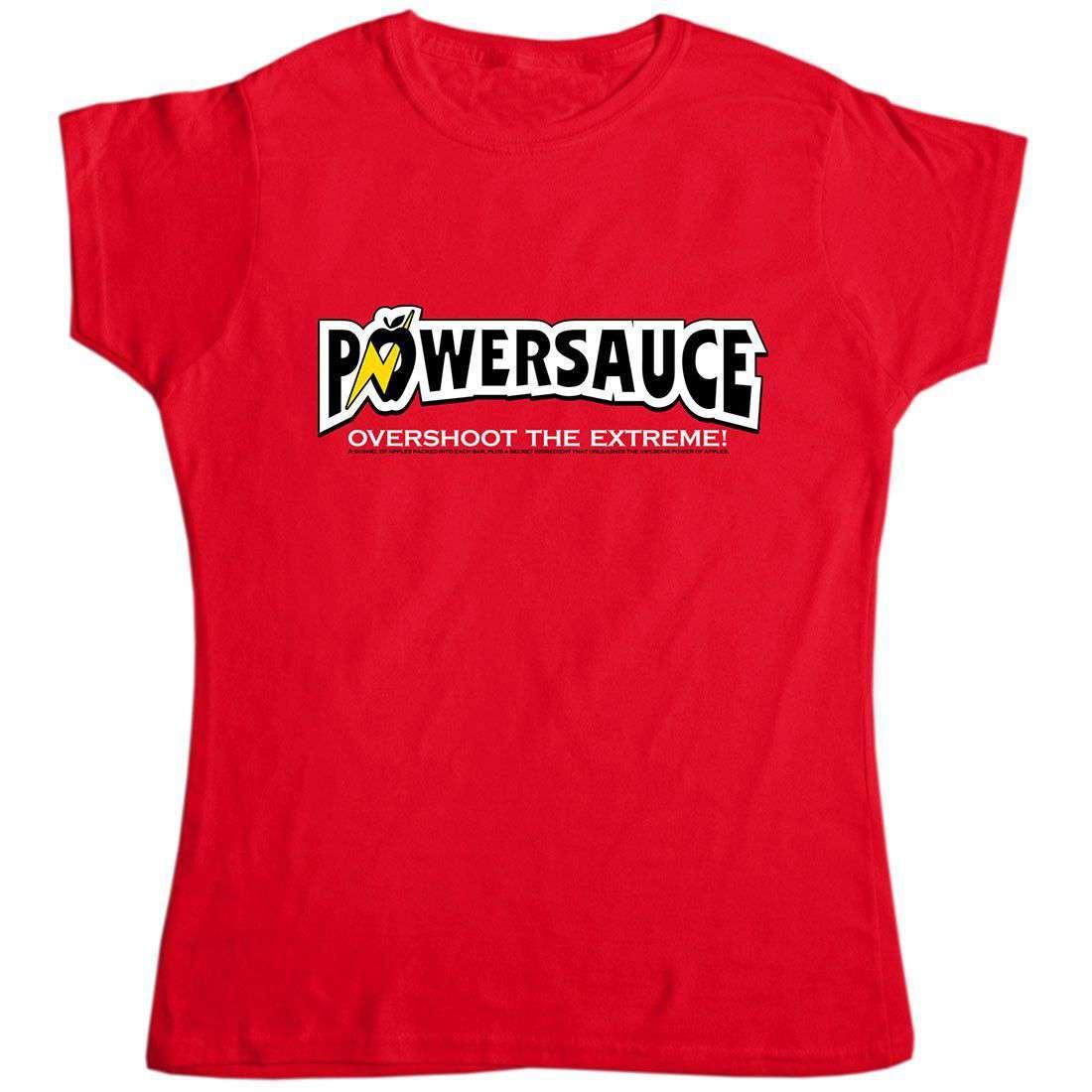 Power Sauce Womens Style T-Shirt 8Ball