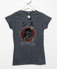 Thumbnail for Premium Imperial Sake Fitted Womens T-Shirt 8Ball