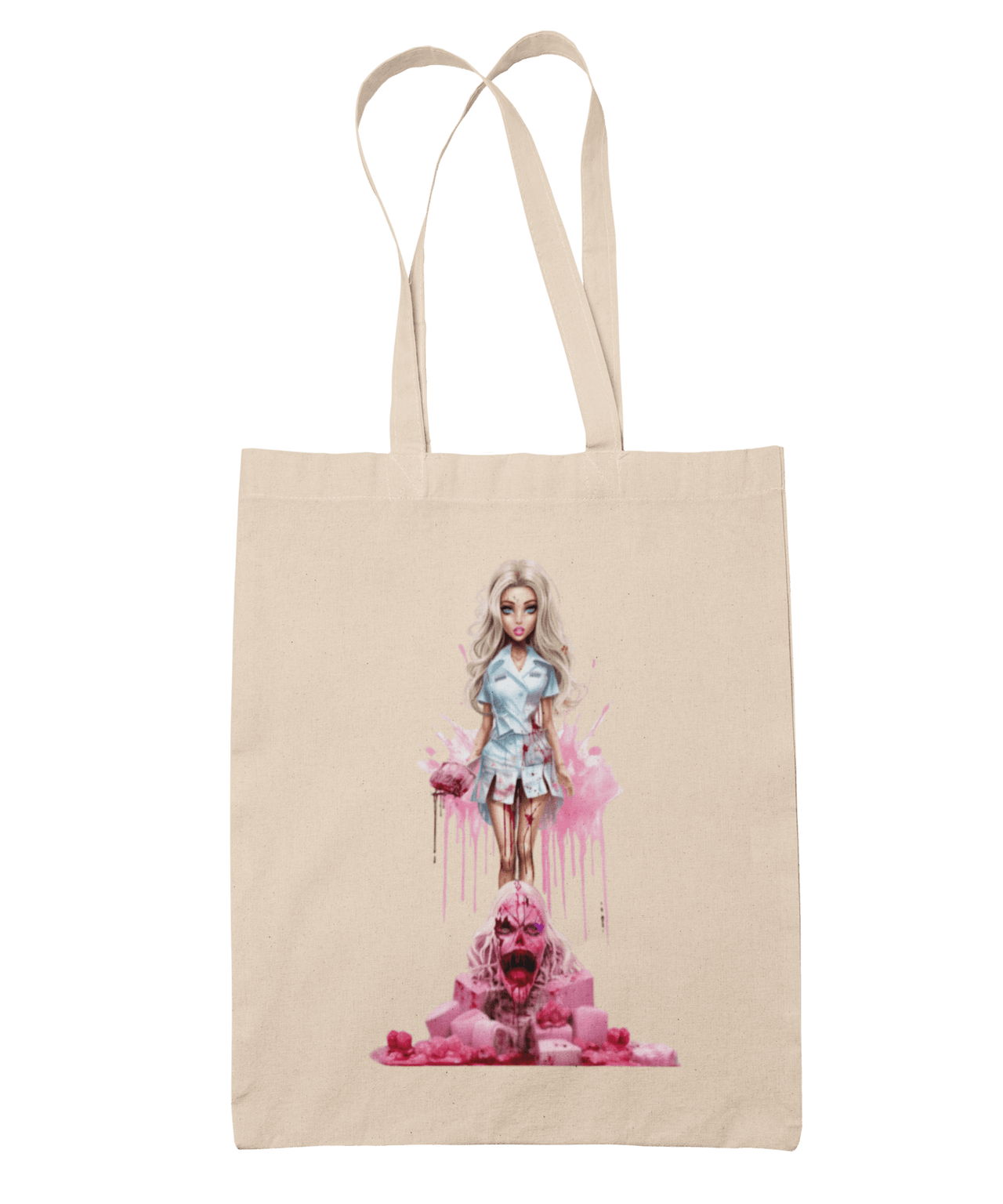 Present Gothic Barbie Tote Bag 8Ball