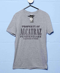 Thumbnail for Property Of Alcatraz Penitentiary Mens T-Shirt 8Ball