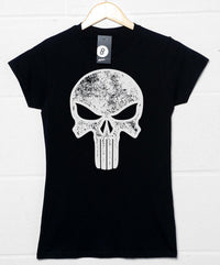 Thumbnail for Punish Skull Womens T-Shirt 8Ball