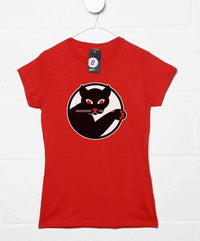 Thumbnail for Pussycat Womens Fitted T-Shirt As Worn By Kim Gordon 8Ball