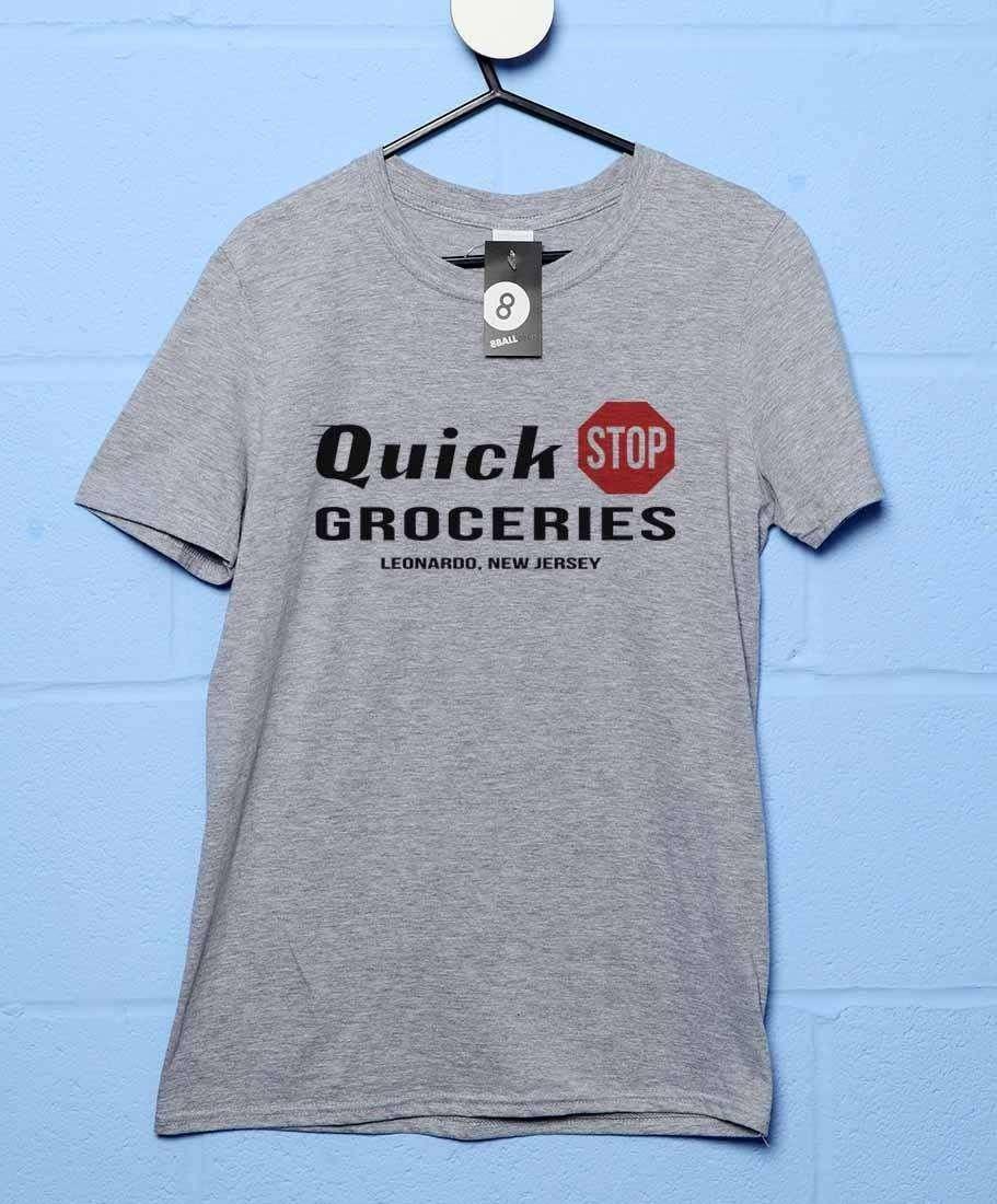 Quick Stop Groceries Mens T-Shirt 8Ball