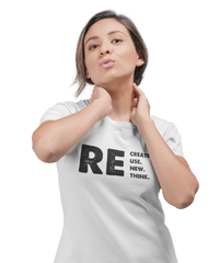 Thumbnail for Recreate, Reuse, Renew, Rethink Unisex T-Shirt For Men 8Ball