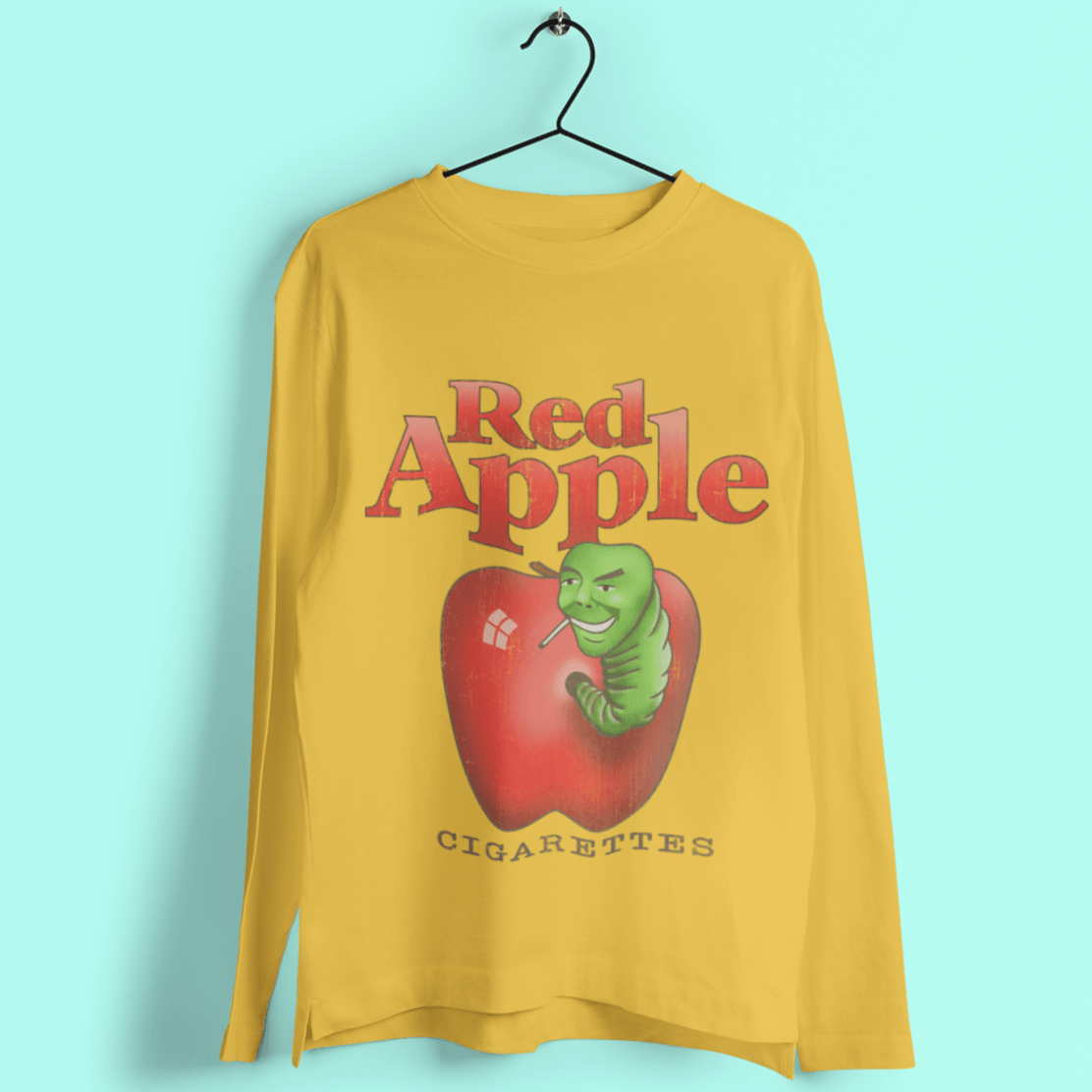 Red Apple Cigarettes Long Sleeve Top 8Ball