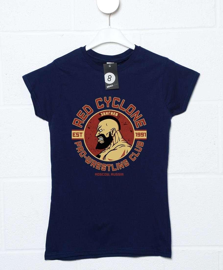 Red Cyclone Wrestling Unisex T-Shirt For Men And Women 8Ball
