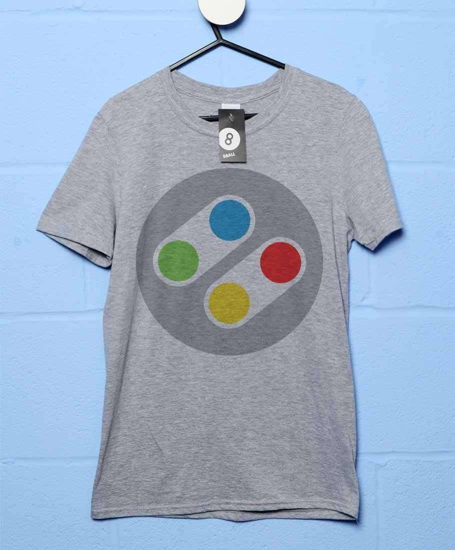 Retro Controller Mens Graphic T-Shirt 8Ball