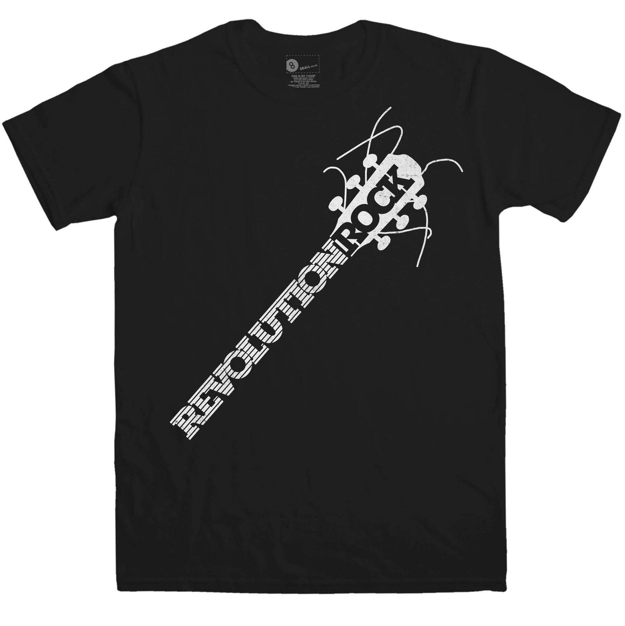 Revolution Rock Unisex T-Shirt For Men And Women As Worn By Joan Jett And Kristen Stewart 8Ball