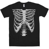 Thumbnail for Rib Cage Graphic T-Shirt For Men 8Ball