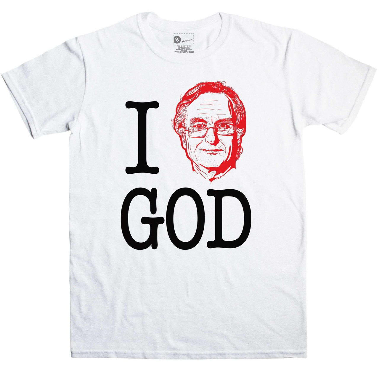 Richard Dawkins Science Men's I Dawkins God Mens T-Shirt 8Ball