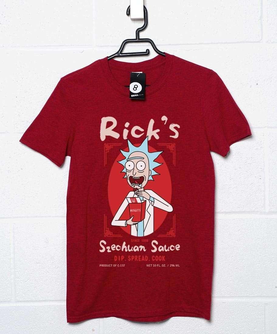 Rick's Szechuan Sauce Unisex T-Shirt 8Ball