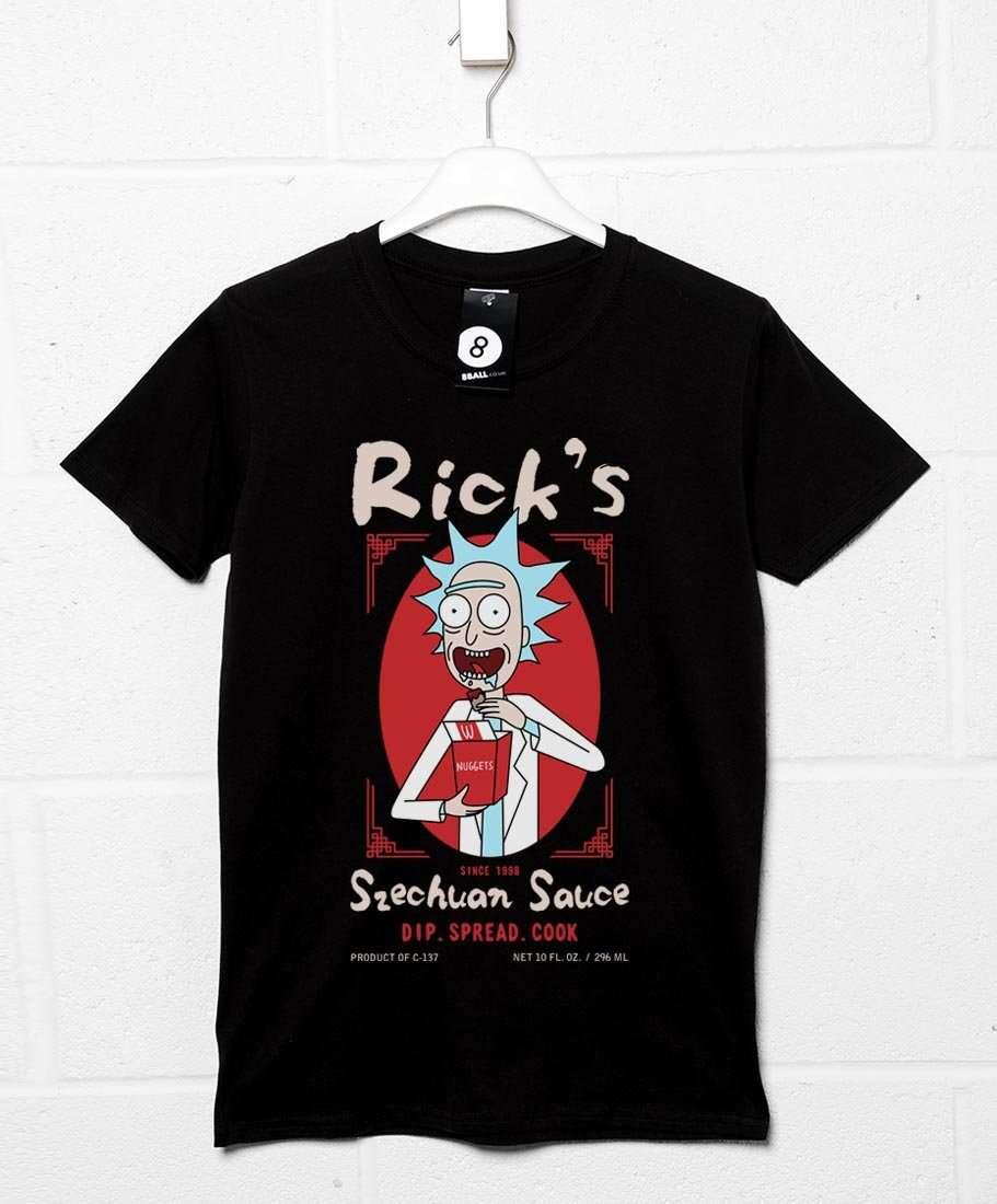 Rick's Szechuan Sauce Unisex T-Shirt 8Ball