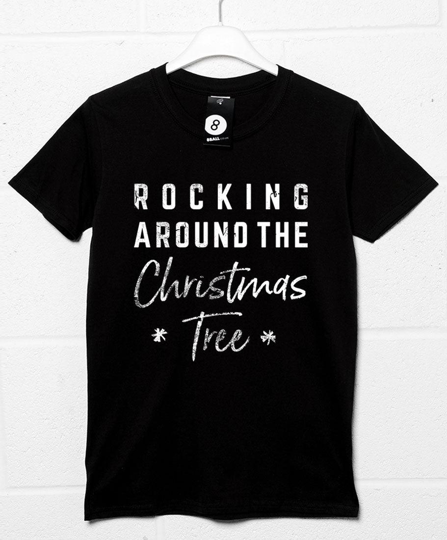 Rocking Around the Christmas Tree Unisex T-Shirt 8Ball