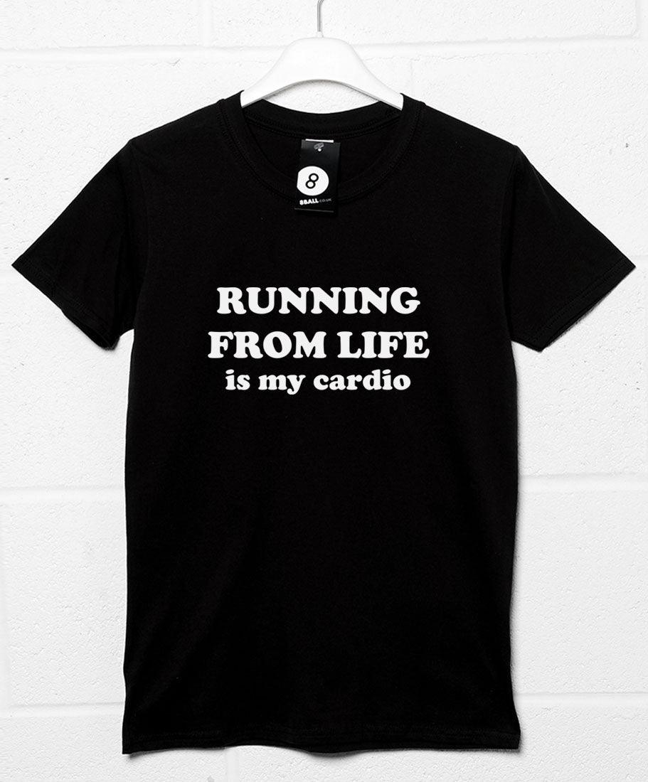 Running From Life Unisex T-Shirt For Men And Women 8Ball