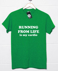 Thumbnail for Running From Life Unisex T-Shirt For Men And Women 8Ball