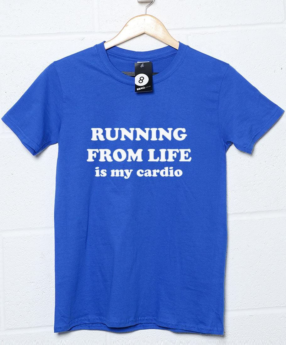 Running From Life Unisex T-Shirt For Men And Women 8Ball